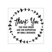 Hartelijk dank voor de ondersteuning van mijn klei rubberstempel (Afrduk)