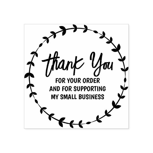 Hartelijk dank voor de ondersteuning van mijn klei rubberstempel (Afrduk)