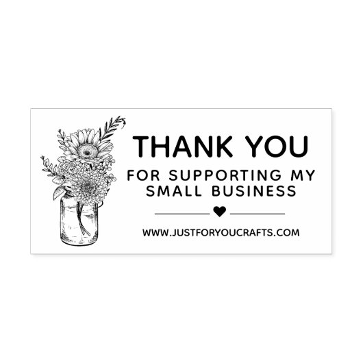 Hartelijk dank voor de ondersteuning van mijn klei rubberstempel (Afrduk)