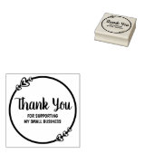 Hartelijk dank voor de ondersteuning van mijn klei rubberstempel (Gestempeld)