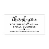 Hartelijk dank voor de ondersteuning van mijn webs rubberstempel (Afrduk)