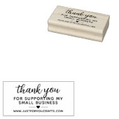 Hartelijk dank voor de ondersteuning van mijn webs rubberstempel (Gestempeld)