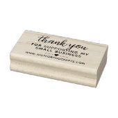 Hartelijk dank voor de ondersteuning van mijn webs rubberstempel (Stempel)