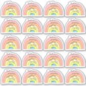 Hartelijk dank voor de ondersteuning van mijn wink sticker (Voorkant)