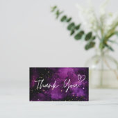 Hartelijk dank voor de Paarse keizersporten van Ni Visitekaartje (Staand voorkant)