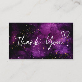 Hartelijk dank voor de Paarse keizersporten van Ni Visitekaartje