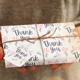 Hartelijk dank voor de papieren papierbladen die u inpakpapier vel