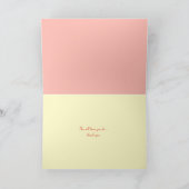 Hartelijk dank voor de pasteltuin kaart (Binnen)