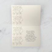 Hartelijk dank voor de persoonlijke en zwarte fina bedankkaart (Binnen)