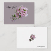 Hartelijk dank voor de platte briefkaart (Voorkant / Achterkant)