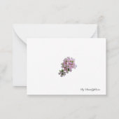 Hartelijk dank voor de platte briefkaart (Achterkant)