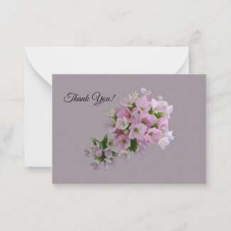 Hartelijk dank voor de platte briefkaart