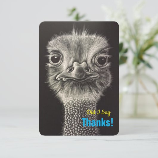 Hartelijk dank voor de platte kaarten (Staand voorkant)