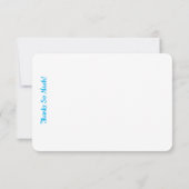 Hartelijk dank voor de platte kaarten (Achterkant)