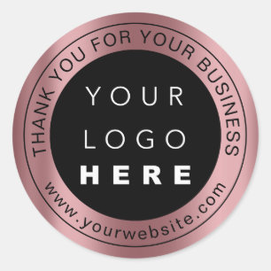 Hartelijk dank voor de professionele promotie van ronde sticker