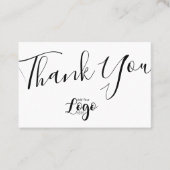 Hartelijk dank voor de Real Estate Agent Broker Cl Visitekaartje (Voorkant)