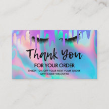 Hartelijk dank voor de rendy holographic Lashes Ko