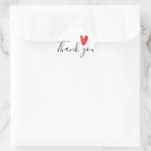 Hartelijk dank voor de rondwerkende stickers met r (Tas)