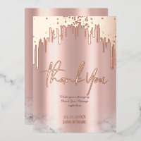 Hartelijk dank voor de Rosegold Glitter Drivers Fo