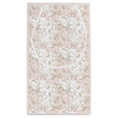 Hartelijk dank voor de roze, gecomprimeerde papier klein cadeauzakje (Achterkant)