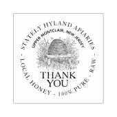 Hartelijk dank voor de Skep Wood Art Stamp Rubberstempel (Afrduk)