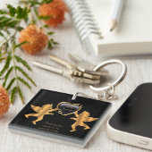 Hartelijk dank voor de sleutelketen, liefje 16 sleutelhanger (Voorkant Rechts)