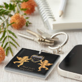 Hartelijk dank voor de sleutelketen sleutelhanger (Voorkant Rechts)