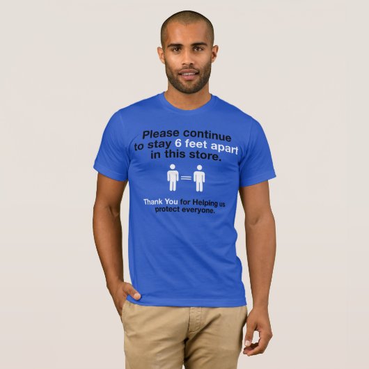 Hartelijk dank voor de sociale vervorming t-shirt (Voorkant volledig)
