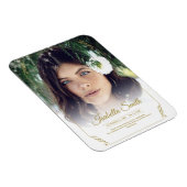 Hartelijk dank voor de speciale begrafenisfotosymp magneet (Rechterzijde)