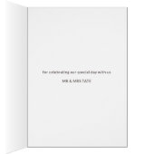 Hartelijk dank voor de stemming - gevouwen kaart (Binnen (Rechts))