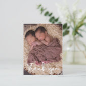 Hartelijk dank voor de twintigste bekendmaking Ver Briefkaart (Staand voorkant)