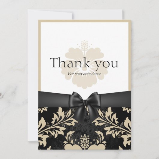 Hartelijk dank voor de uitnodiging voor de bruilof (Voorkant)