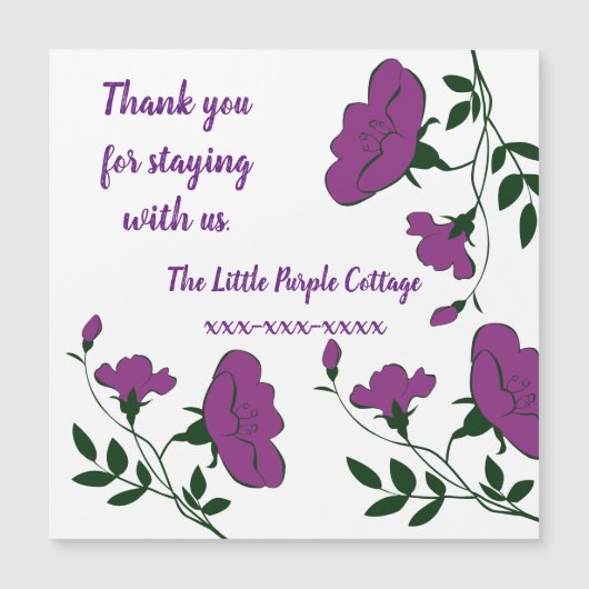 Hartelijk dank voor de Vacation Rental Floral Hous (Voorkant)