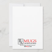 Hartelijk dank voor de verzorging van verpleegkund bedankkaart (Achterkant)