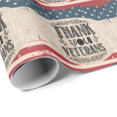 Hartelijk dank voor de veteranen die papier verpak (Rol Hoek)