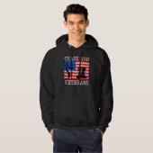 Hartelijk dank voor de veteranen die strijden tege hoodie (Voorkant volledig)