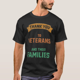 Hartelijk dank voor de veteranen die strijden tege t-shirt