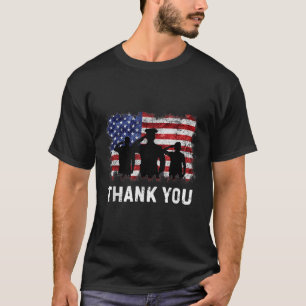 Hartelijk dank voor de viering van de vierde verja t-shirt
