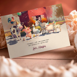 Hartelijk dank voor de viering van onze Farm Anima Kaart