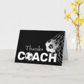 Hartelijk dank voor de Voetbal coach Kaart (Gele Bloem)
