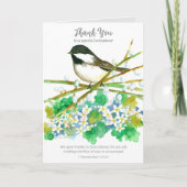 Hartelijk dank voor de vrijwilliger Religieuze Chr Kaart (Voorkant)