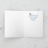 Hartelijk dank voor de Waterverf Chickadee Quote Bedankkaart (Binnen)