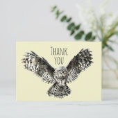 Hartelijk dank voor de Waterverf die de Natuur van Bedankkaart (Staand voorkant)