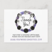 Hartelijk dank voor de Waterverf Volledige muis ro Briefkaart (Voorkant)