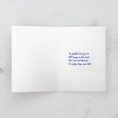 Hartelijk dank voor de wenskaarten van de predikan bedankkaart (Binnen)