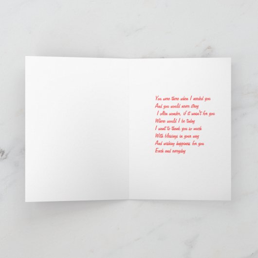 Hartelijk dank voor de wenskaarten van oma bedankkaart (Binnen)