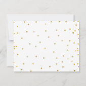 Hartelijk dank voor de Winter White Floral Pine Tr Bedankkaart (Achterkant)