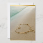 Hartelijk dank voor de zand-uitnodiging4 kaart (Achterkant)