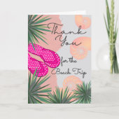 Hartelijk dank voor de zandspiering van de sleeppl kaart (Voorkant)