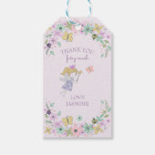 Hartelijk dank voor de zeer geheime bloemenhok Lil Cadeaulabel (Voorkant)